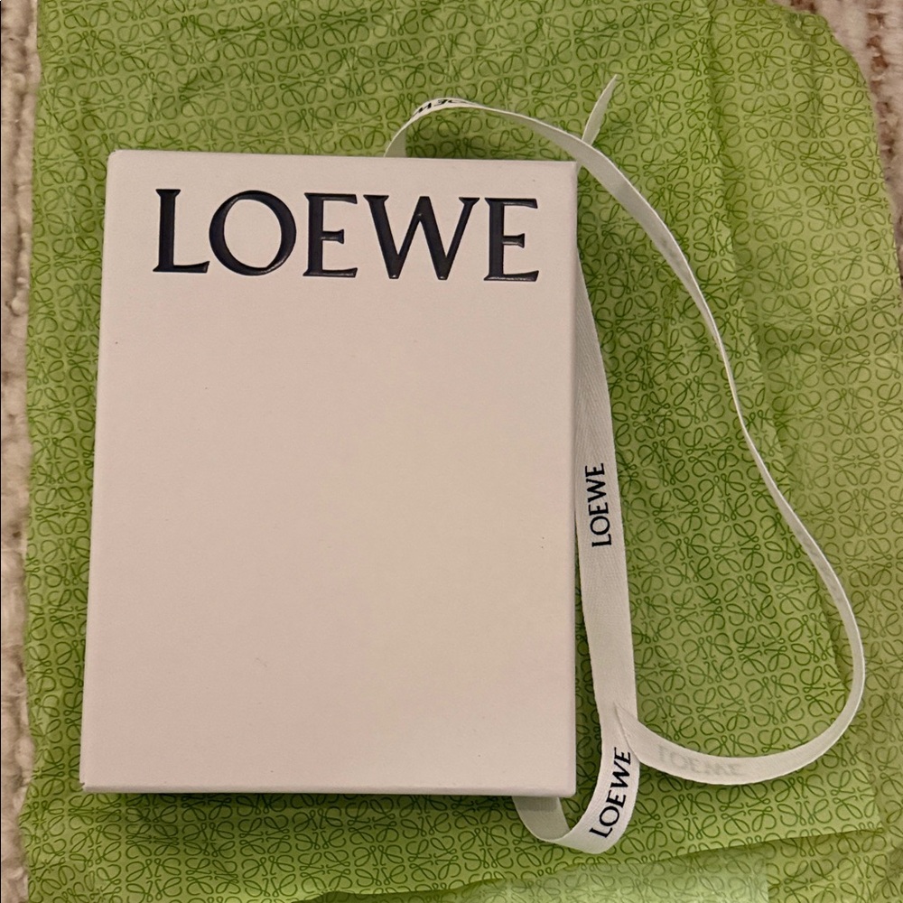 💚 NEW Loewe box with ribbon and paper limited edition
